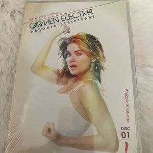 Carmen Electra’s Aerobic Striptease cd set of 5. Never been opened.